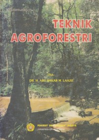 TEKNIK AGROFORESTRI