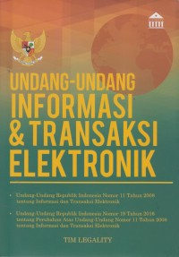 Undang-undang informasi dan transaksi elektronik (ITE)
