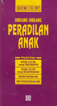 Image of UNDANG UNDANG PERLINDUNGAN ANAK