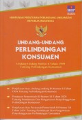UNDANG UNDANG PERLINDUNGAN KONSUMEN