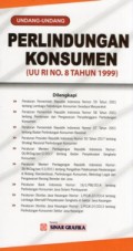Undang-undang perlindungan konsumen 1999 = UU no 8 th 1999 Indonesia