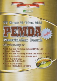 Image of UU NOMOR 23 TAHUN 2014 PEMDA : PEMERINTAH DAERAH